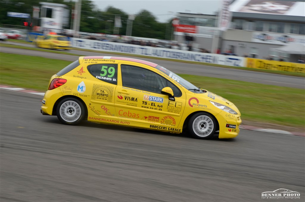 Dennis Bannergård er tilbage i føringen af Yokohama 1600 Challenge mesterskabet.
(Foto: Denner Photo)
